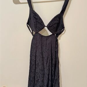 For Love And Lemons Black Cutout Chemise